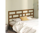 Honey brown headboard 206x4x100 cm Solid pine wood IFHO44974