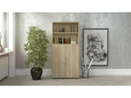 Lumenao Sideboard, Living Room Buffet, Kitchen Pantry, 89x40 h186 cm, Oak, CWOL02645
