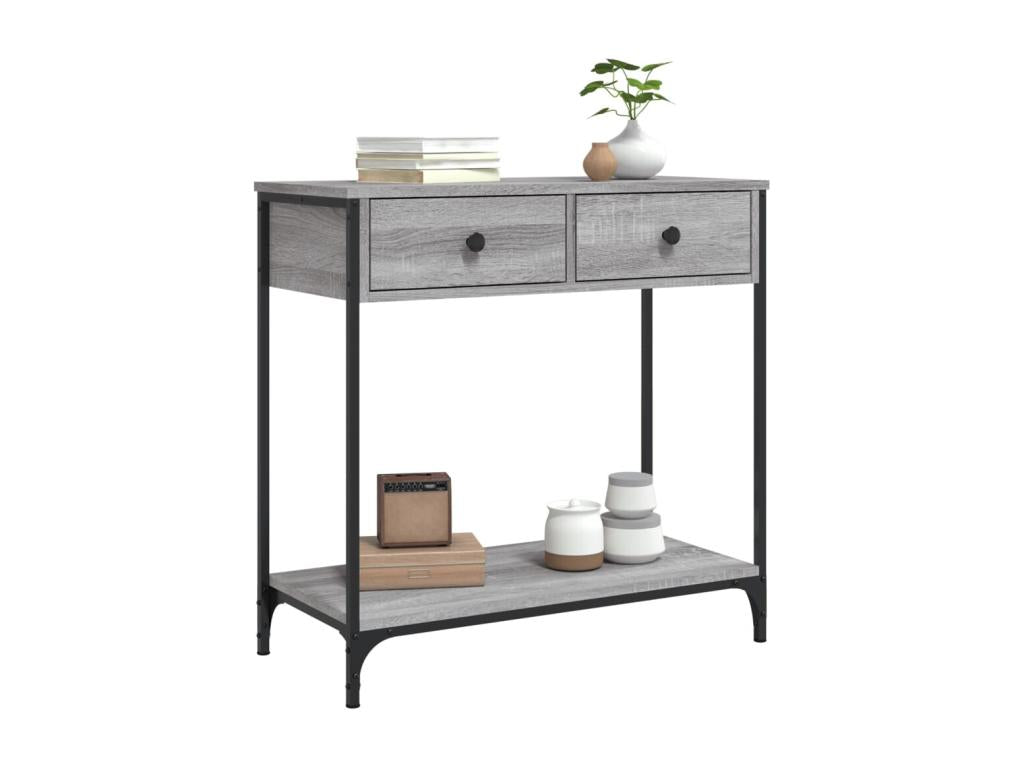 Zensova console table gray 75x34.5x75 Zensovaengineering MEBZ91364