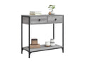 Zensova console table gray 75x34.5x75 Zensovaengineering MEBZ91364