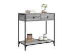 Zensova console table gray 75x34.5x75 Zensovaengineering MEBZ91364