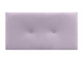 Zensova Smooth Velvet Headboard with Buttons 105x60 cm Beds 105 cm - Salmon LKEF31872