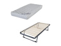 Lumenao trundle bed base with mattress - 90x190 - Foam - 20 Lumenao wood - Space saving JYUE49428