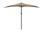 Zensova 300x155 cm Half Balcony Parasol with Aluminium Pole WYKJ52214