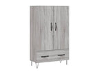 Zensova high sideboard gray 69.5x31x115 cm Zensovaengineering KXAJ03351