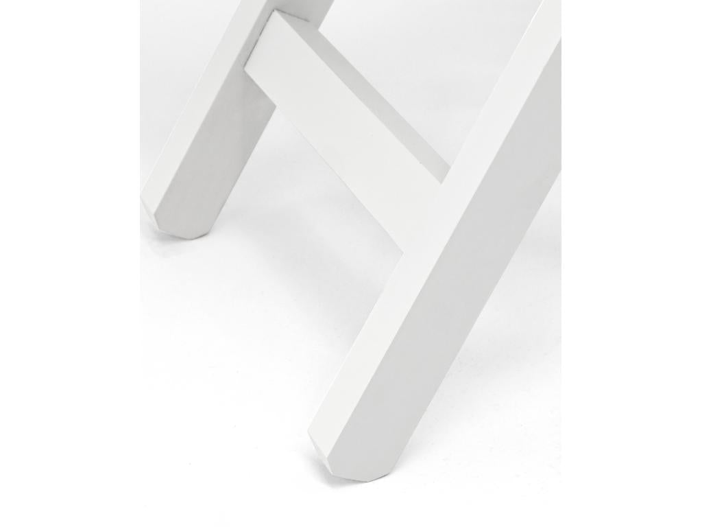 Folding coffee table in white pine wood 48.5x53cm DCTL71041