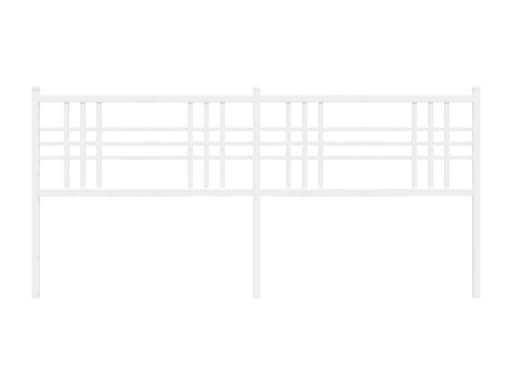 White metal headboard 193cm HRFY03951