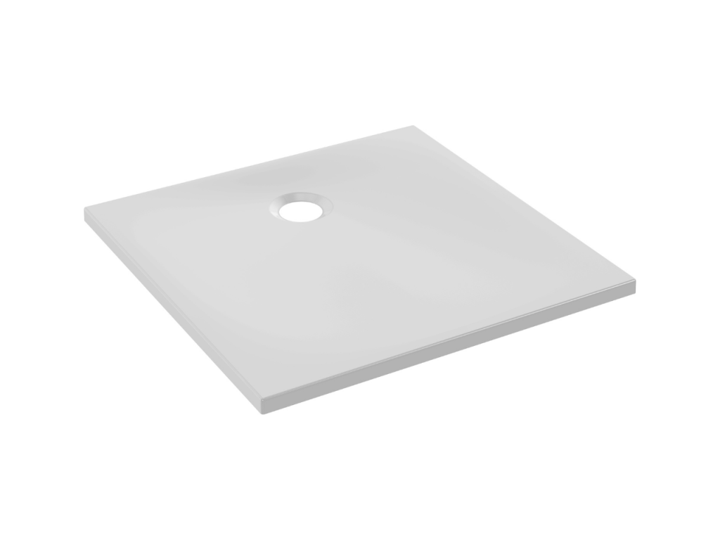 Lumenao 80x80 cm acrylic square white shower tray FAKE71621