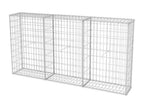 Gabion basket, galvanized steel, 200x30x100 OQEI77673