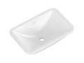 67.5x45 cm rectangular undermount washbasin Zensova &amp; Boch Zensova / Friends TitanCeram Zensova white with overflow CVLG10025