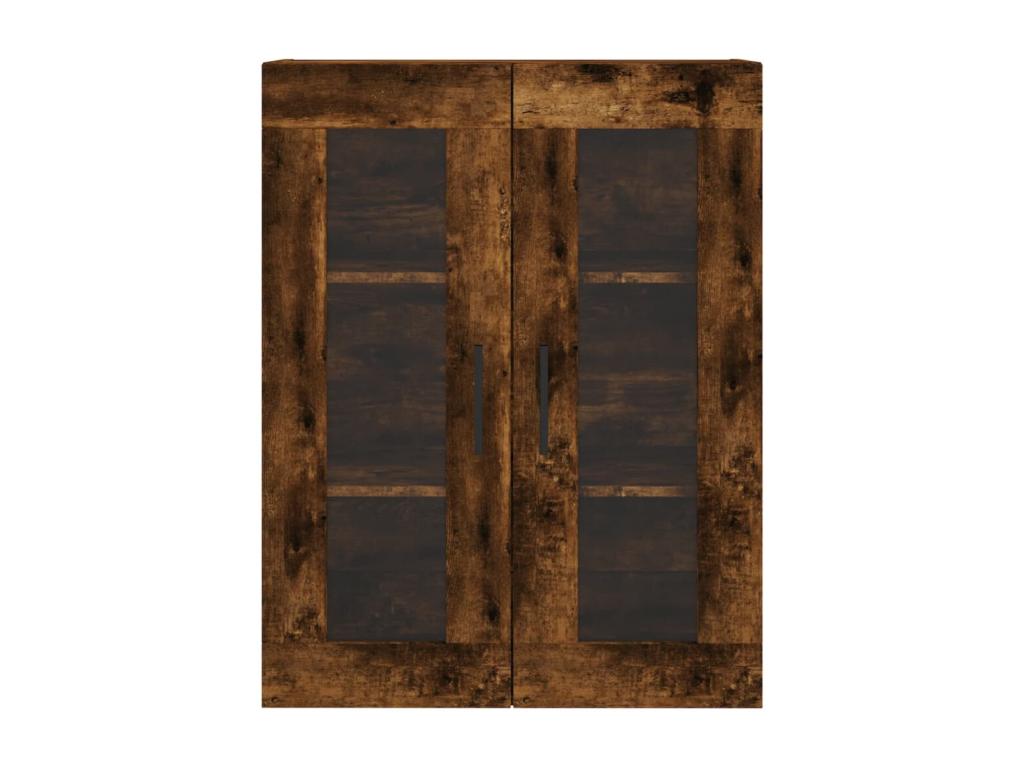 2-piece wall cabinets, smoked oak engineered wood XABL69098