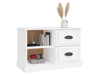 White TV stand 73x35.5x47.5 cm Zensovaingénierie AXQO42928