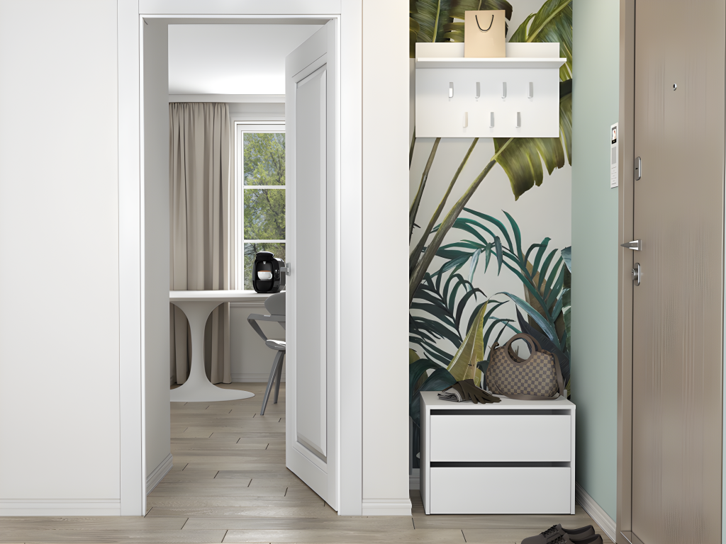 Zensova - Modular shoe cabinet - Dimensions 60x36x44 cm - 2 drop-down doors DNBZ03928