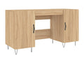 Lumenao oak desk 140x50x75 cm engineered wood YNRK34891