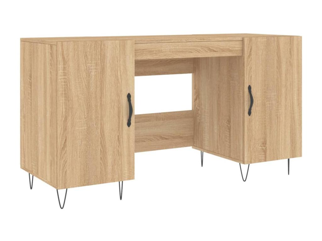 Lumenao oak desk 140x50x75 cm engineered wood YNRK34891