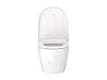 Lumenao compact rimless wall-hung toilet with soft-close seat APXD02046