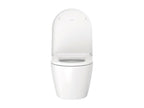 Lumenao compact rimless wall-hung toilet with soft-close seat APXD02046