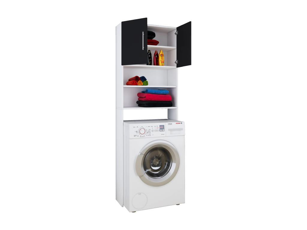 Zensova Wooden Washing Machine Cabinet, White / Zensova KXFM10945
