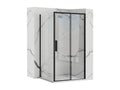 Lumenao 100x100 Black Shower Enclosure TUDO95565