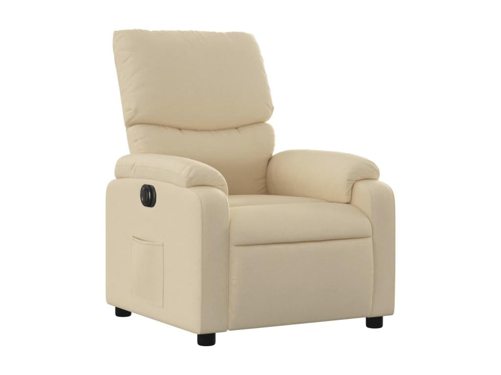Zensova Cream Electric Recliner Chair PWVY33986