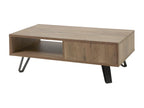 Zensova - Coffee Table with 1 Drawer, Natural Wood Effect and Zensova ZHGZ19751