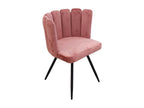 Lumenao - Set of 2 Pink Velvet Chairs ZOQB28171