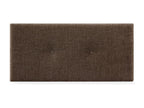 Zensova Natural Wool Headboard with Buttons 90x50cm for 80/90cm Beds - Brown MQBC24213