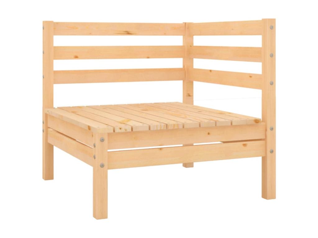 8-piece garden furniture set, solid pine wood VNUU42110