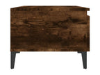 Side tables, 2 pcs, Smoked Oak, 50x46x35, Engineered Wood, IGDS61252
