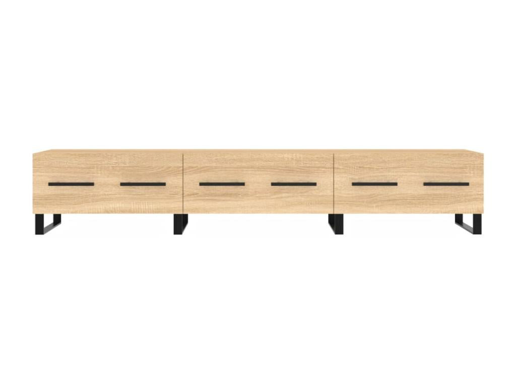 Zensova oak TV stand 150x36x30 cm Zensovaingénierie ILOJ79789