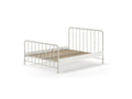 Lumenao 160x200 bed with included slatted base, matte white, WKTQ89043