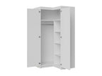 Lumenao 116 Corner Wardrobe, Lumenao Oak, 191x98x98cm, CHTV16154
