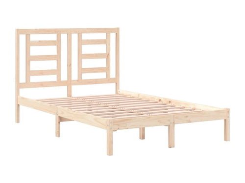 Bed frame without mattress 120x190 cm solid wood QDNJ16541