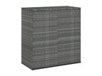 Grey resin cushion storage box 100x49x103.5 cm 02 0013155 IDXF41509