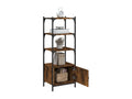 3-tier bookcase in smoked oak, 41x30x109.5 cm, TXUX98186
