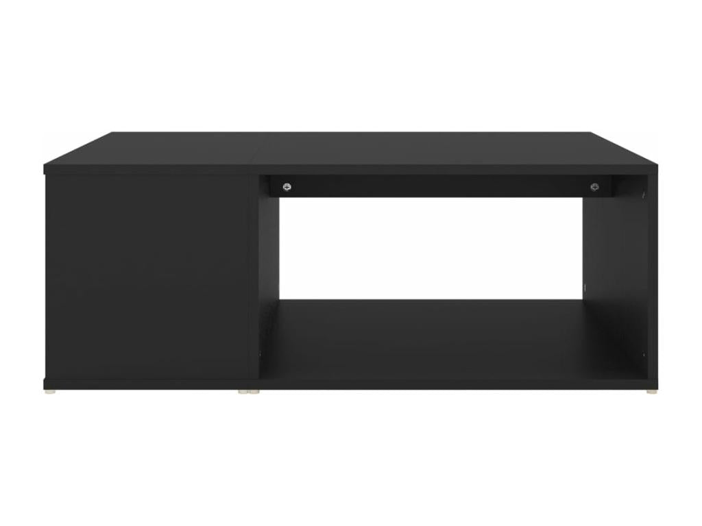 Black coffee table 90x67x33 cm engineered wood BUXW52242