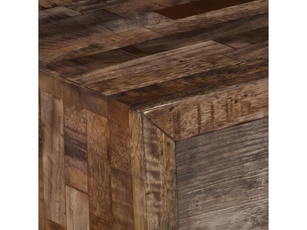 TV stand 118x30x40 cm Solid mango wood UKPS68142