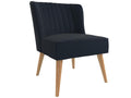 Lumenao - Navy blue fabric armchairs KTAN65016