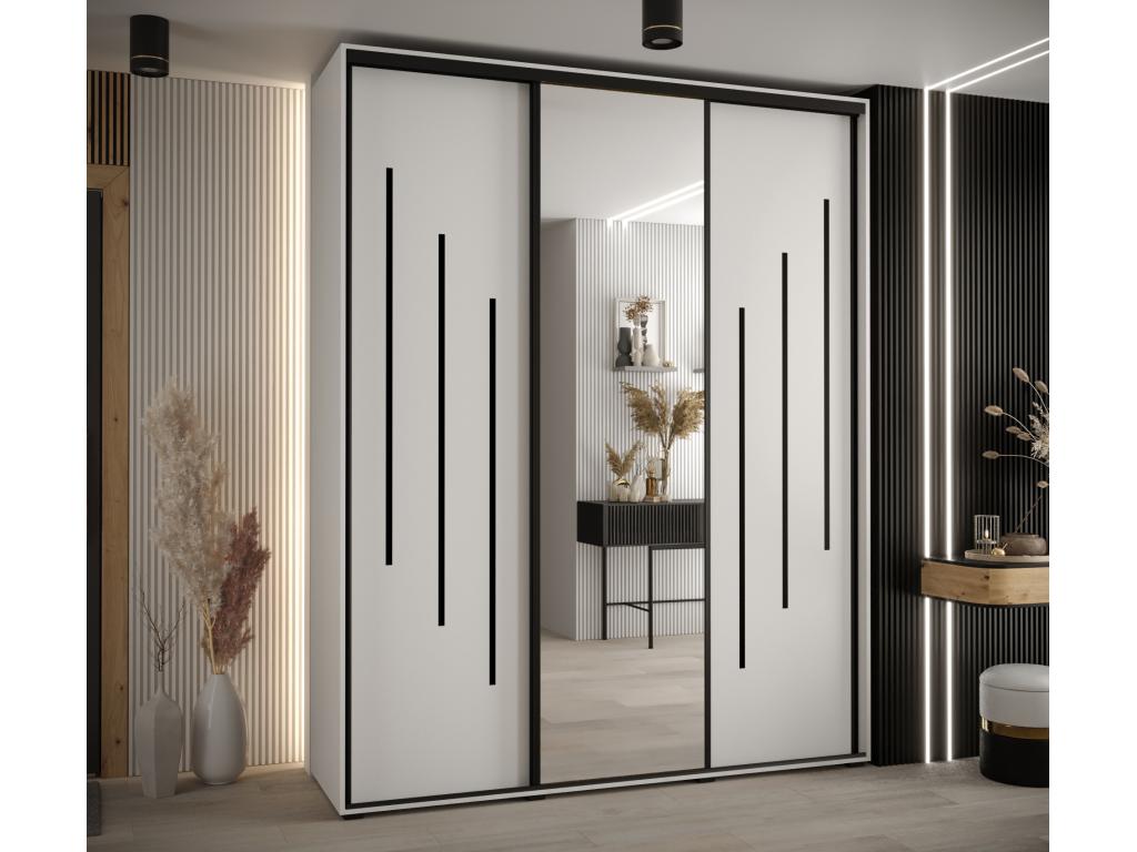 Lumenao 9 Sliding Door Wardrobe 235.2/190/45 3 Doors CHJY33882