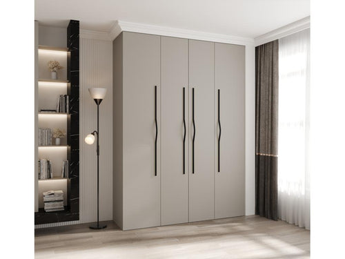 Zensova 2 245.5/ 180/ 40 4-door cashmere wardrobe with hinged doors / Zensova EZDH27451
