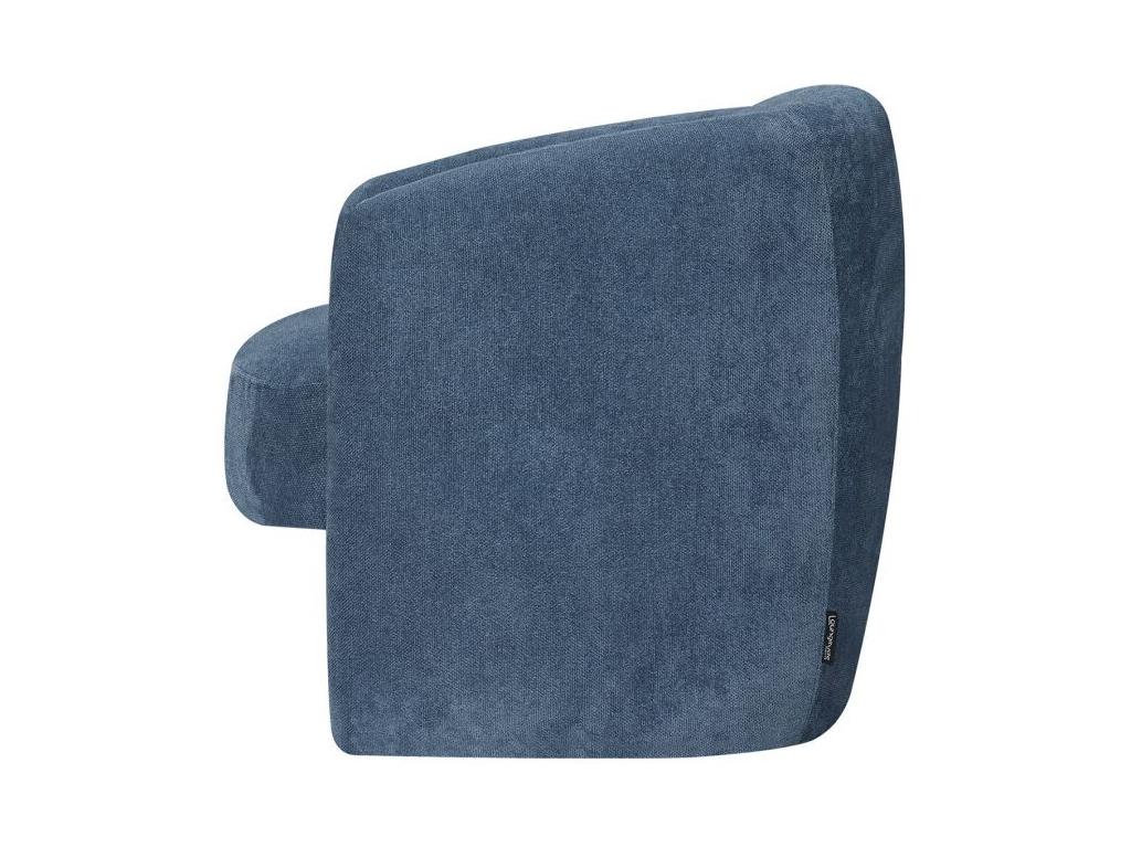 Lumenao fabric armchair - Dark blue - W87x77x75cm - Lumenao AAWW93638