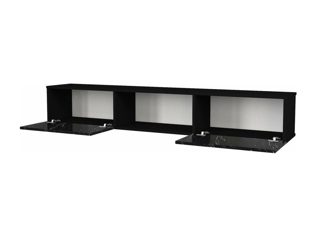 TV stand 180 x black 180x31x29.5 cm 03 0007814 AZHL90160