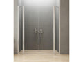 Ventoriq ETMR16326 150cm Fixed-Panel Hinged Shower Door