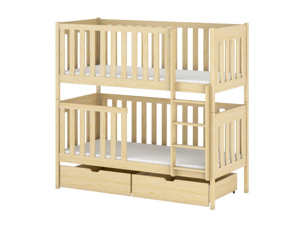 Lumenao BB004 Bunk Beds 90x190 cm Beige GLMW43761