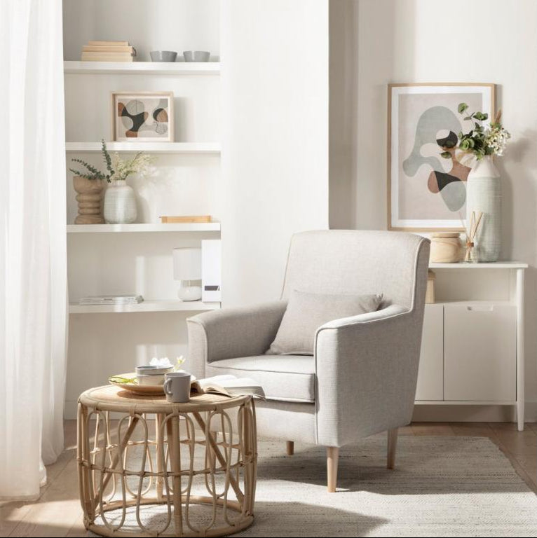 Reading armchair in Zensova gray Zensova 75x99 cm-Zensova PGVW48837