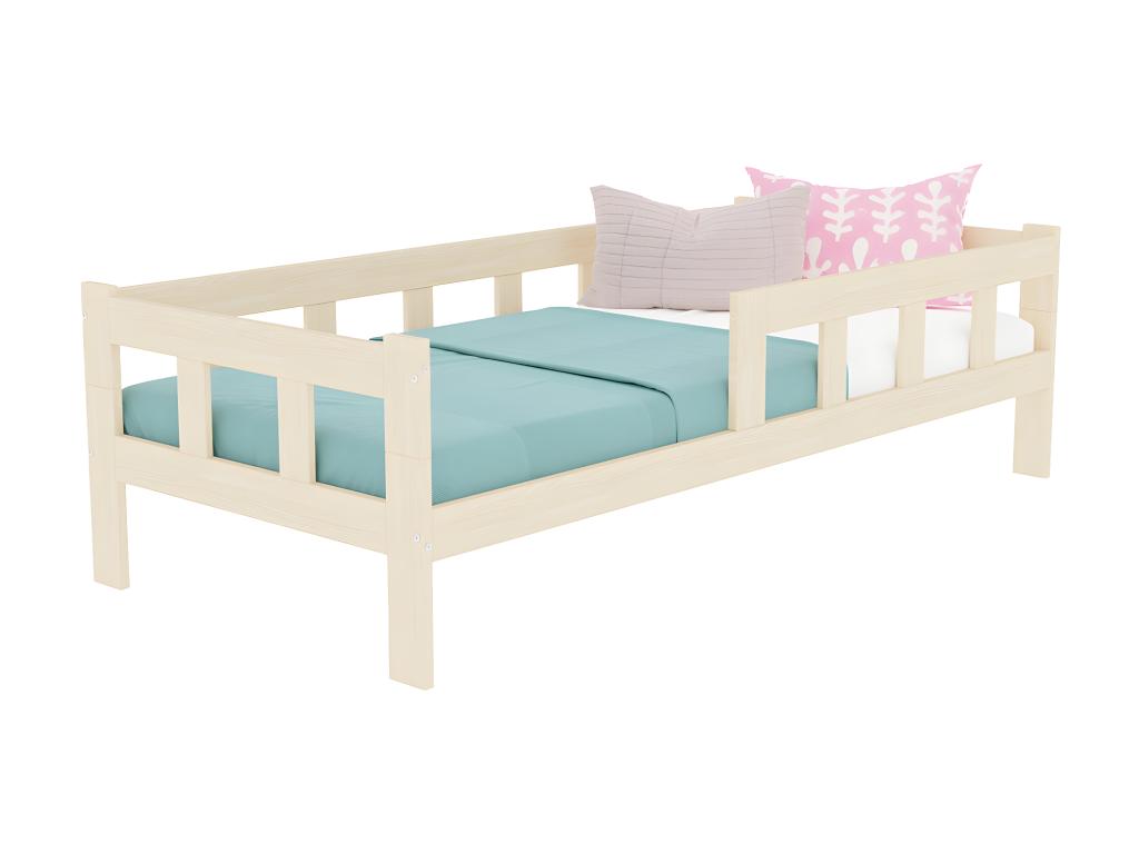 Bed 140x200 with included slatted base Fence Bois FQLH08643